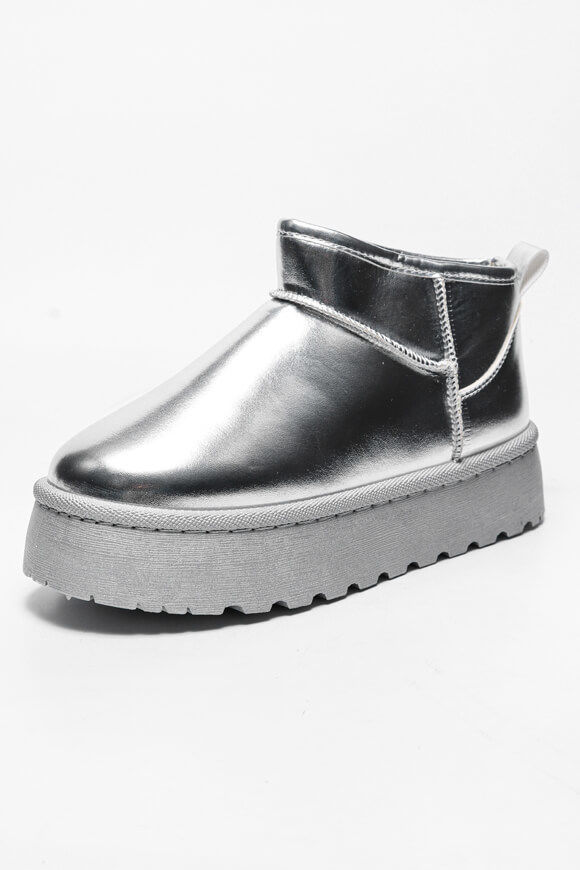 Bild von Metallic Plateau Stiefelette