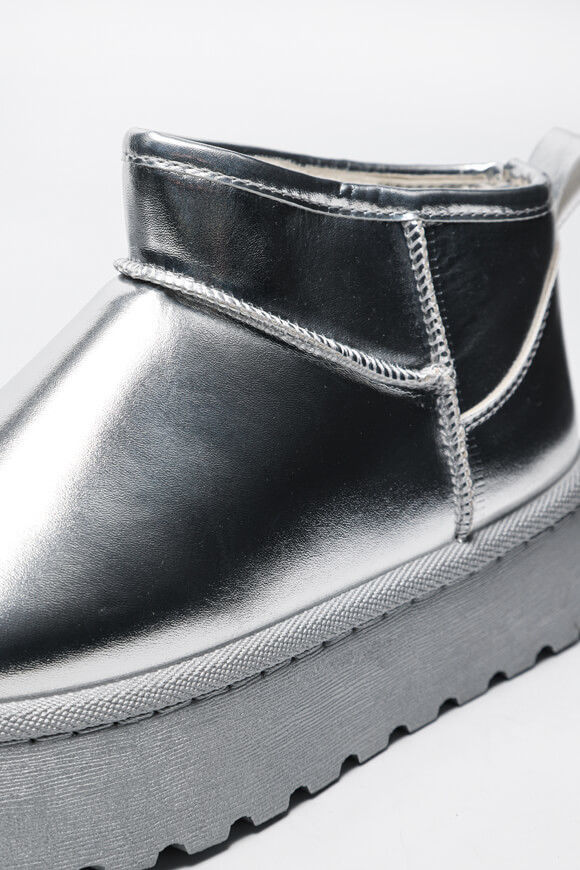 Bild von Metallic Plateau Stiefelette