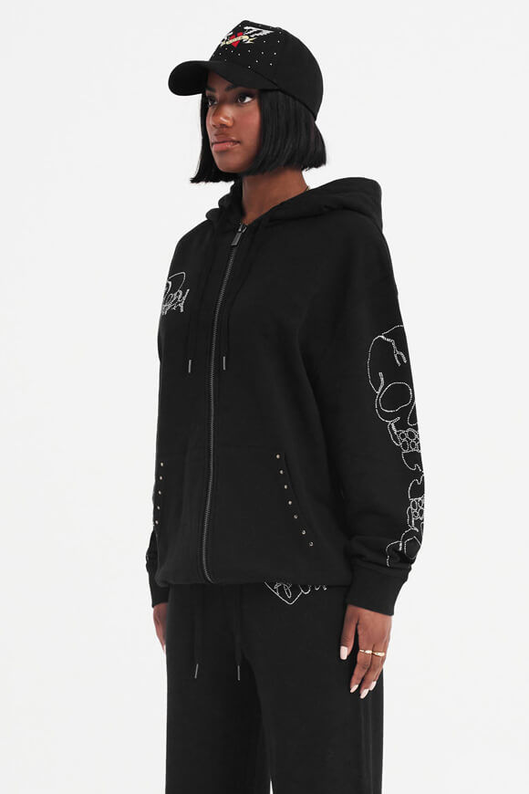 Bild von Crystal Skull Kapuzensweatjacke