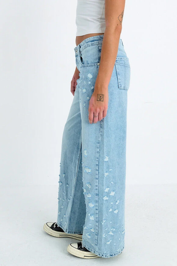 Bild von Atmosphere Release Baggy Wide Leg Jeans