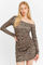 Bild von One Shoulder Minikleid