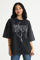 Bild von Lightning Outline Oversize T-Shirt