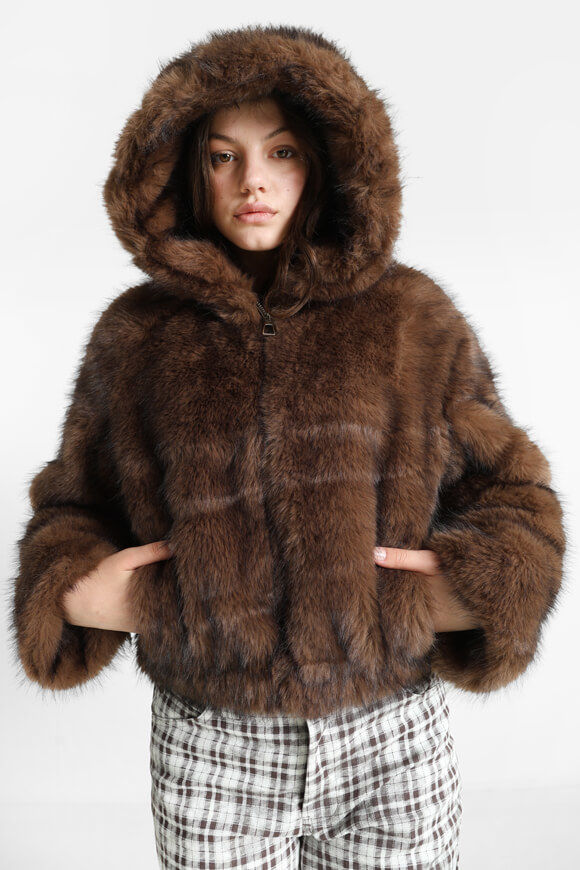 Image sur Kunstpelzjacke