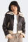 Bild von Crop Shearling Jacke