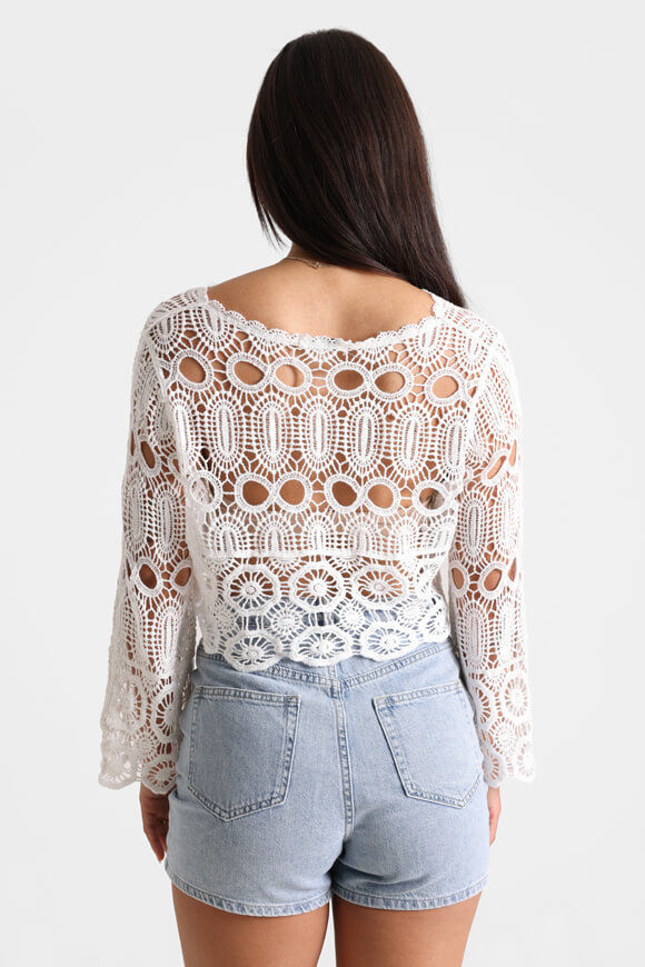 Image sur Shirt manches longues en crochet