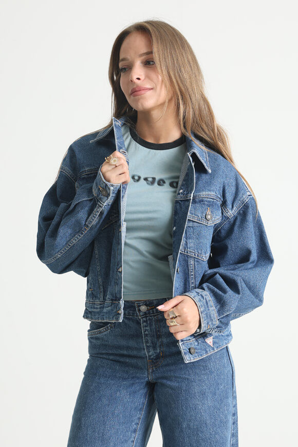 Image sur Veste ample en jean