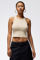 Bild von Geripptes Crop Tanktop