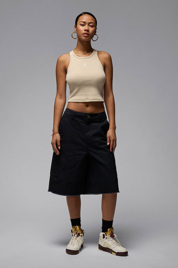 Image sur Geripptes Crop Tanktop