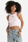 Bild von Geripptes Crop Tanktop