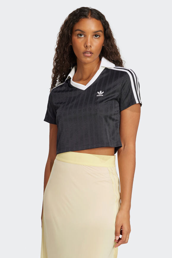 Bild von Crop Poloshirt