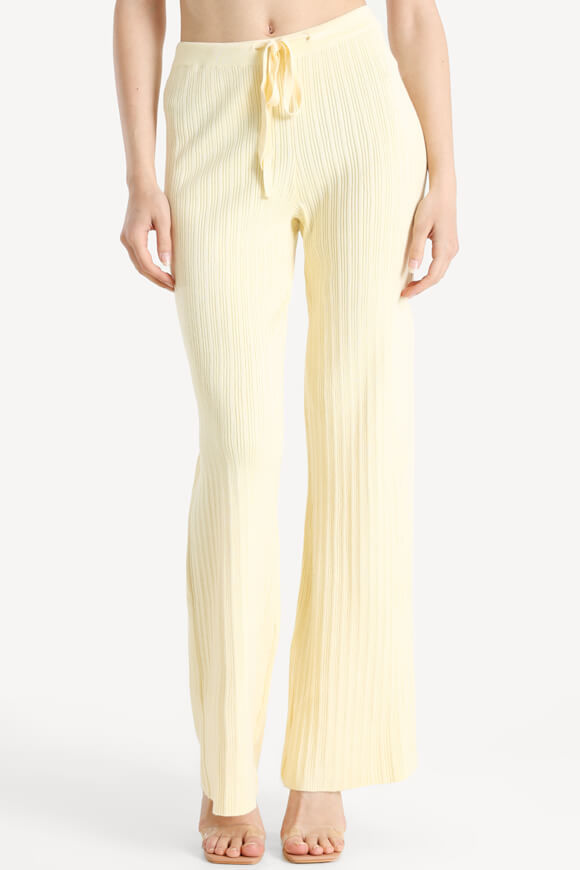 Image sur Gerippte Strickhose