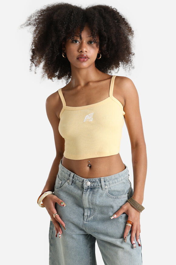 Bild von Summer Soul Geripptes Crop Trägertop