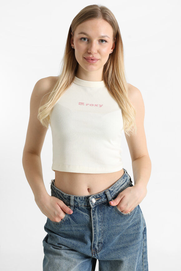 Image sur Iconic Days Geripptes Crop Tanktop