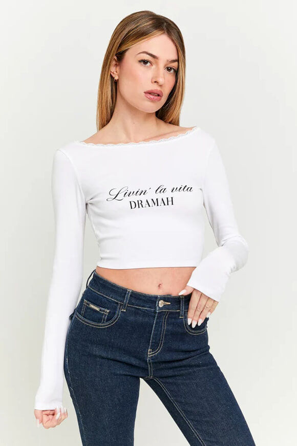 Image sur Crop Langarmshirt