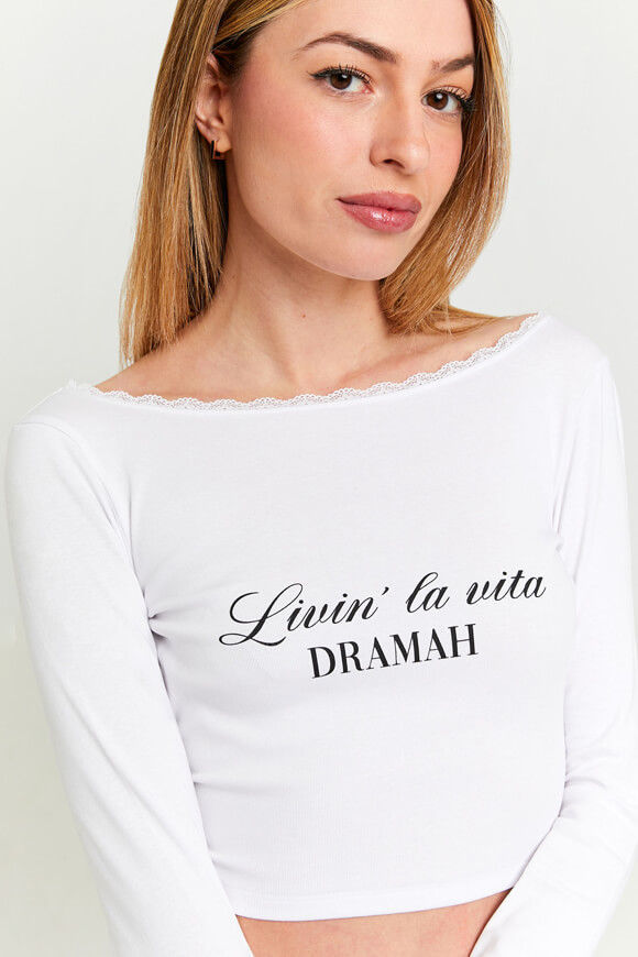 Image sur Crop Langarmshirt