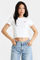 Bild von Geripptes Crop T-Shirt