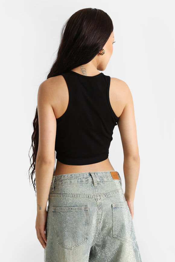 Image sur Geripptes Crop Tanktop