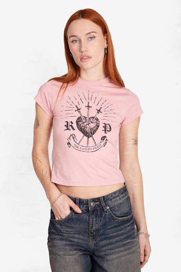 Image sur Heart Baby Crop T-Shirt