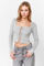 Image de Crop Feinstrickjacke