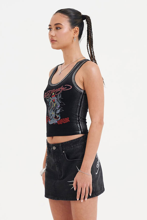 Bild von NYC Skull Crop Tanktop