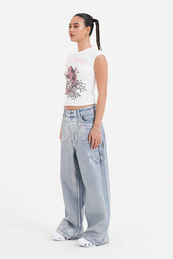 Image sur Koi Fish Crop T-Shirt