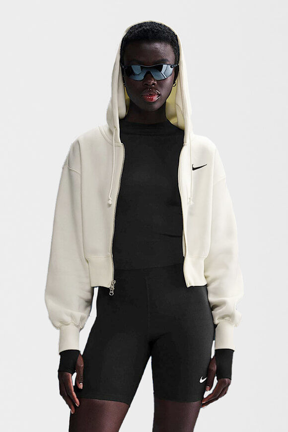 Bild von Crop Kapuzensweatjacke