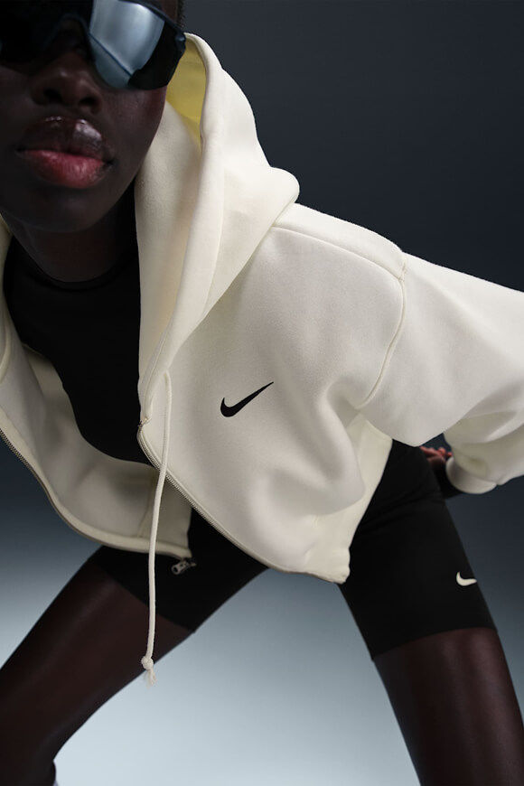 Bild von Crop Kapuzensweatjacke