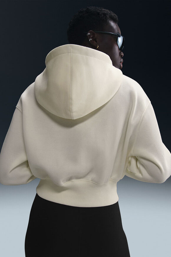 Bild von Crop Kapuzensweatjacke