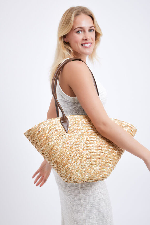 Image sur Shopper en paille