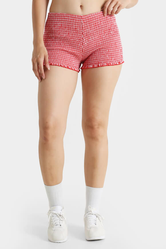 Bild von Gesmokte Stoffshorts