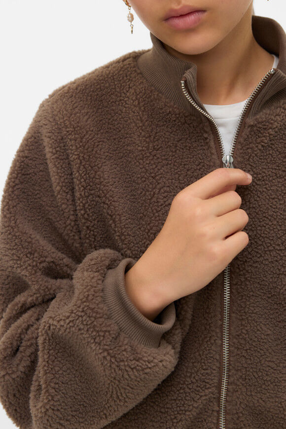 Image sur Oversize Teddy Jacke