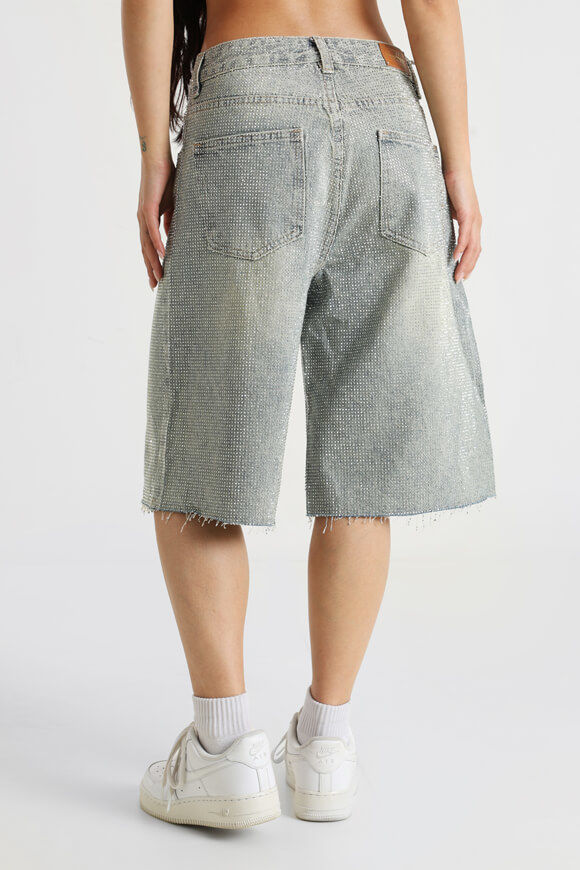 Image sur Jeansshorts mit Strass