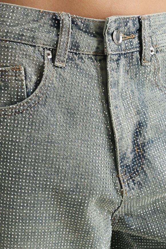 Image sur Jeansshorts mit Strass