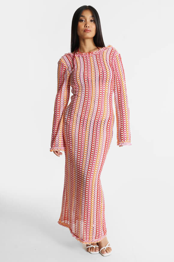 Bild von Maxi Häkelkleid