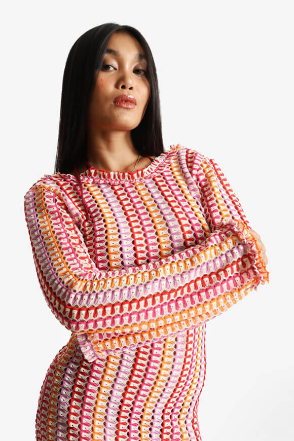 Bild von Maxi Häkelkleid