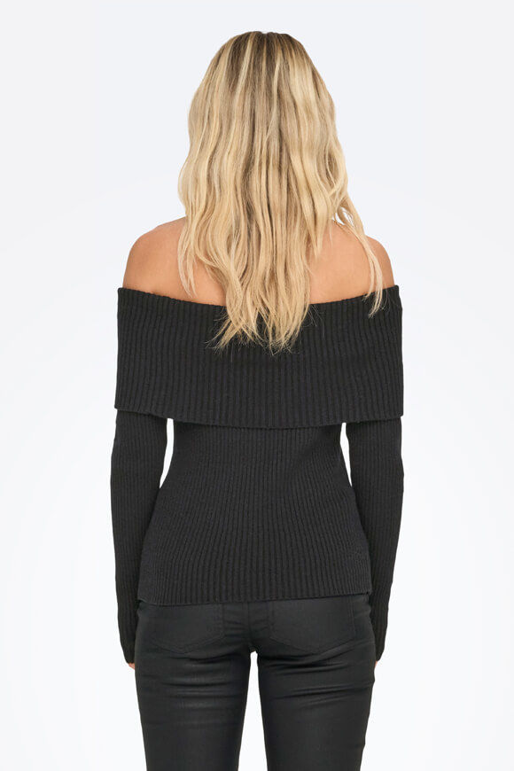 Image sur ONLKATIA Off Shoulder gerippter Strickpullover