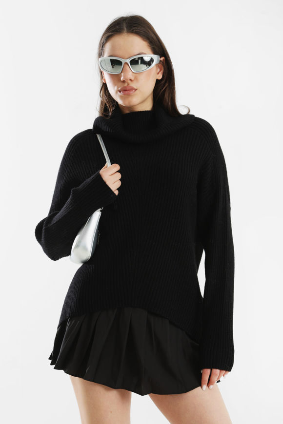 Bild von ONLKATIA Gerippter Strickpullover