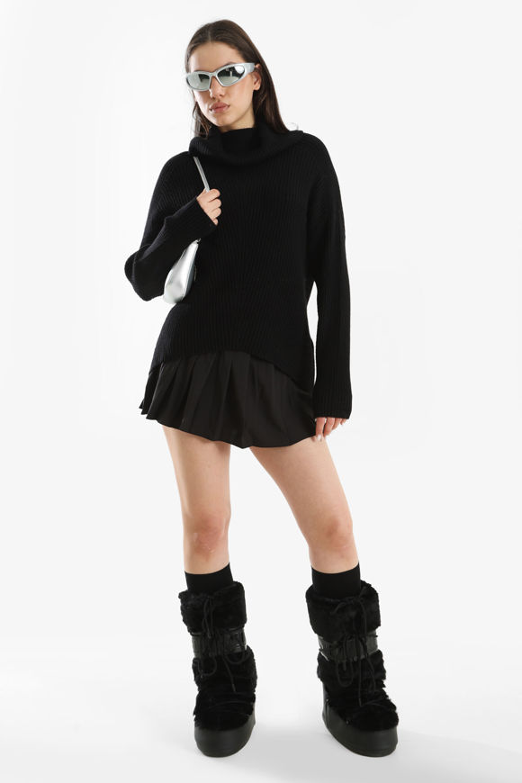 Bild von ONLKATIA Gerippter Strickpullover