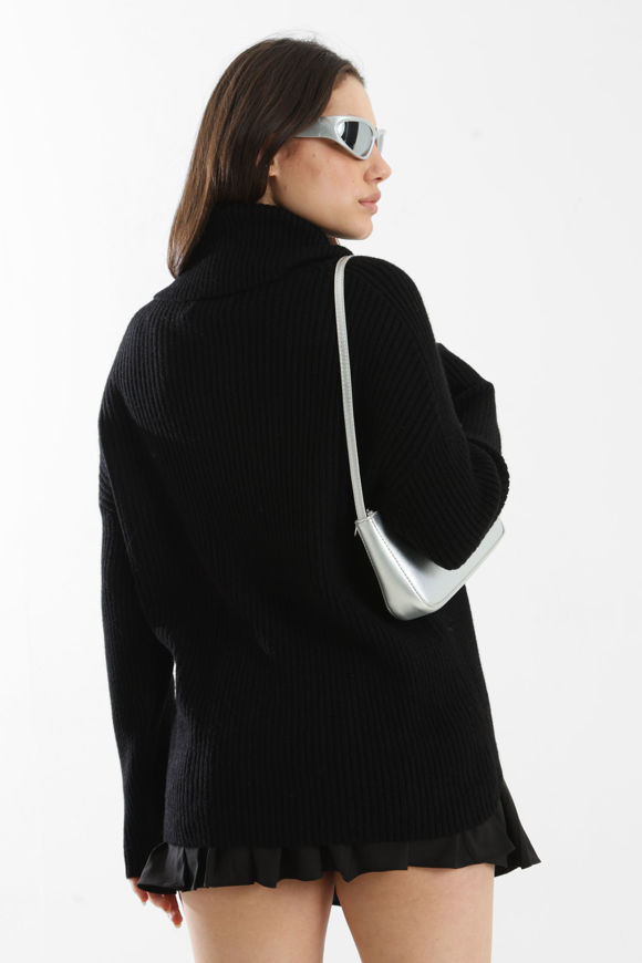 Bild von ONLKATIA Gerippter Strickpullover