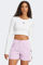 Image de Geripptes Crop Langarmshirt