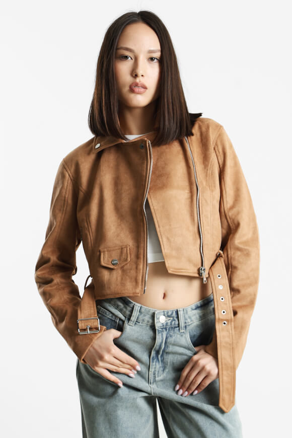 Image sur Veste courte en similidaim