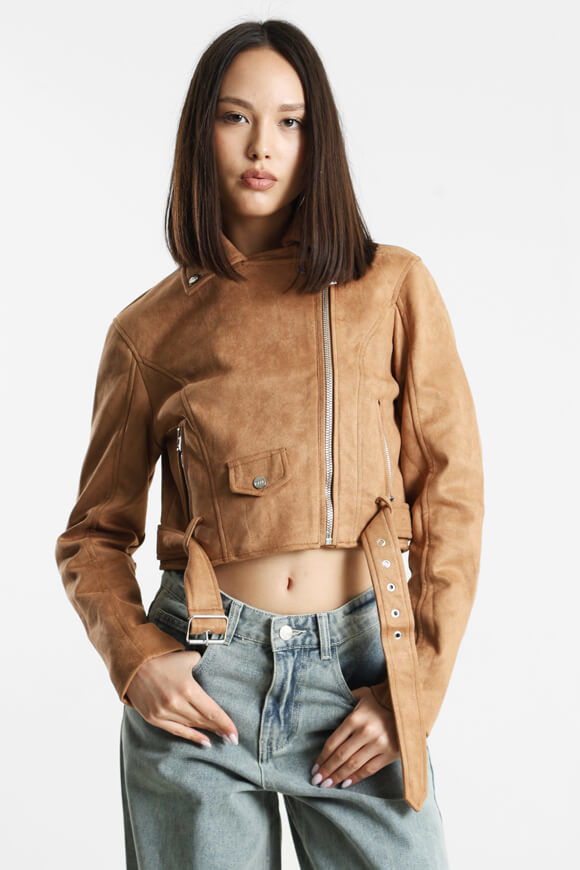 Image sur Veste courte en similidaim