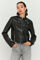 Image de Veste biker courte en similicuir