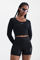Image de Crop Langarmshirt