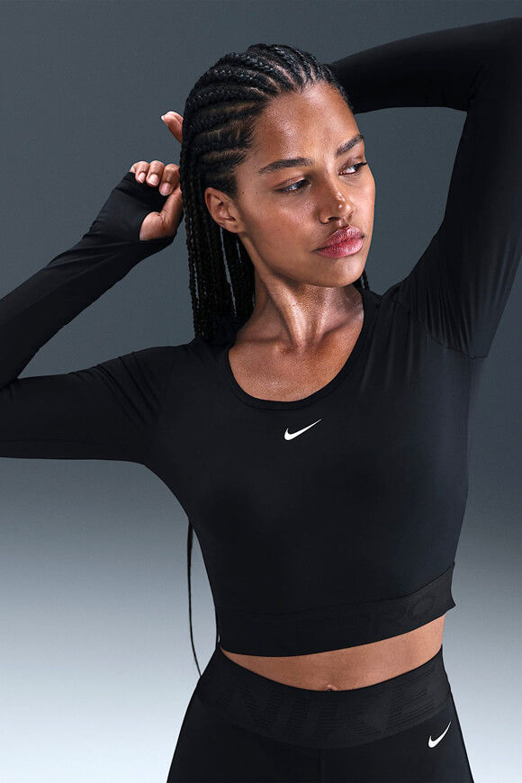 Image sur Crop Langarmshirt
