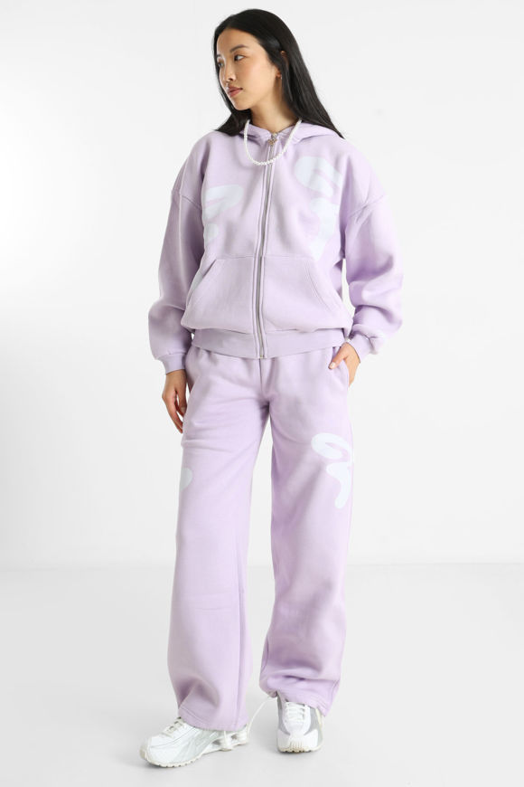 Image sur Oversize Kapuzensweatjacke