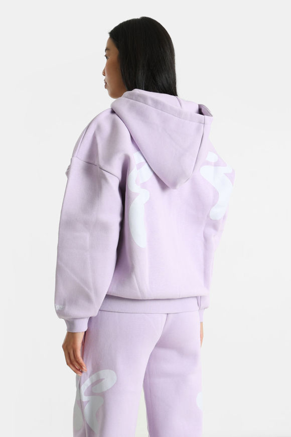 Image sur Oversize Kapuzensweatjacke