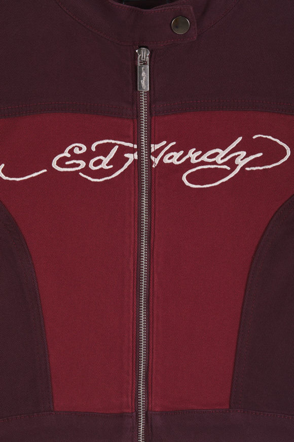 Bild von Crop Bikerjacke