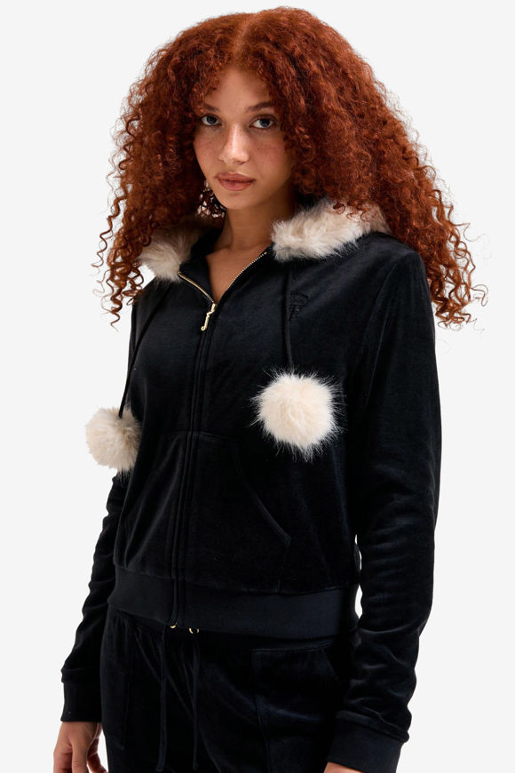 Bild von Samt Crop Jacke