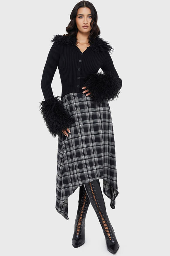 Bild von Hazeveil Strukturierter Crop Cardigan